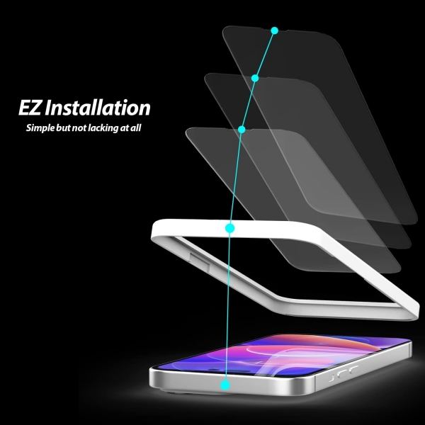 Whiestone Dome Glass EZ iPhone 14 Cam Ekran Koruyucu(3 Paket)