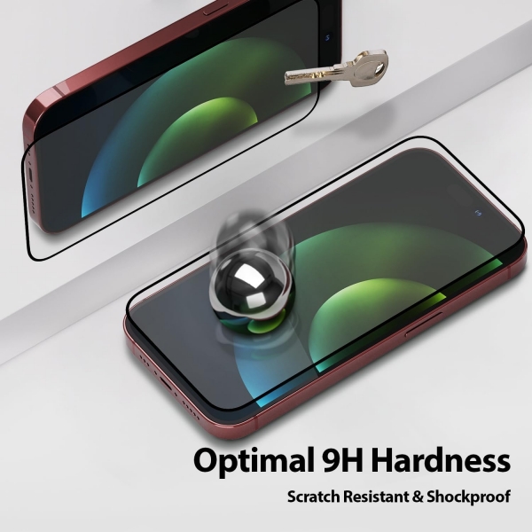 Whiestone Dome Glass EA Apple iPhone 15 Pro Temperli Cam Ekran Koruyucu(2 Paket)