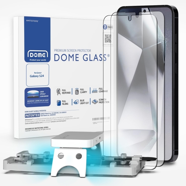 Whiestone Dome Glass Galaxy S24 Plus Cam Ekran Koruyucu