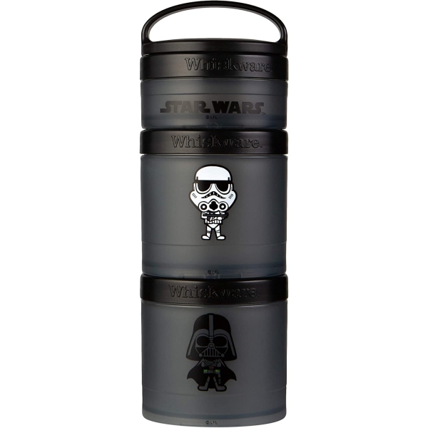 Whiskware Star Wars Desenli 3 Katl Beslenme Kutusu (Darth/Trooper)