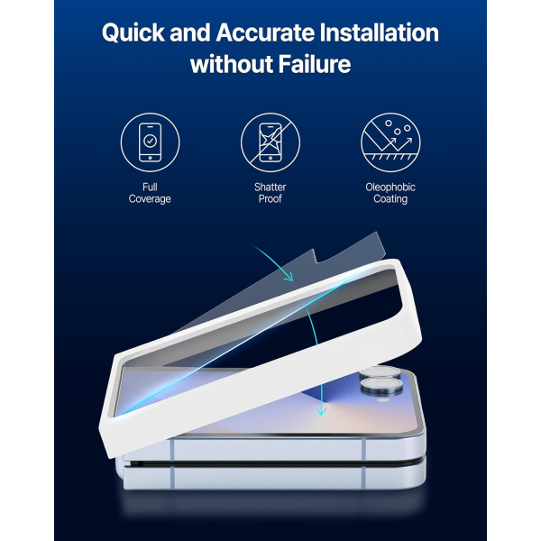 Whitestone Galaxy Z Flip 7 Ekran Koruyucu (2 Adet)