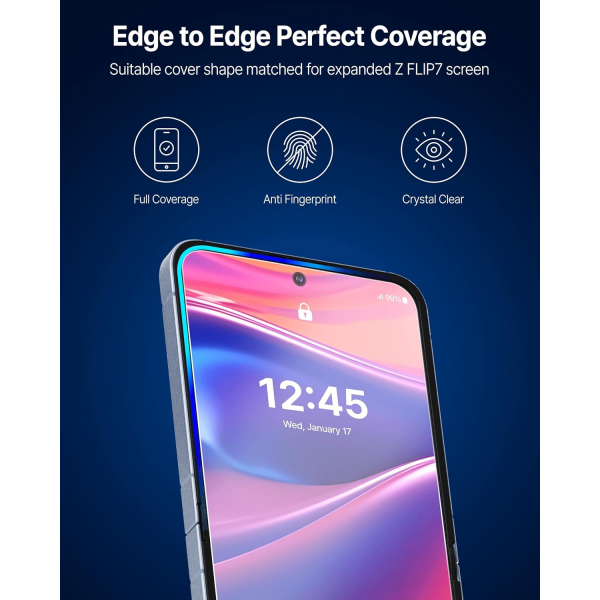 Whitestone DOME GLASS Galaxy Z Flip 7 Ekran Koruyucu