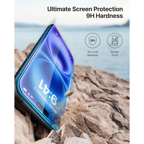 Whitestone iPhone 17 EZ GLASS Ekran Koruyucu (2 Adet)