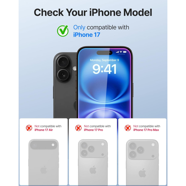 Whitestone iPhone 17 Dome Glass Ekran Koruyucu (2 Adet)