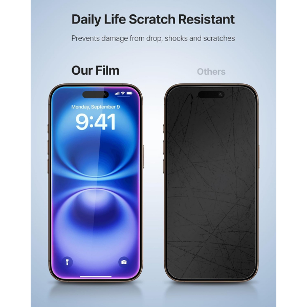 Whitestone iPhone 17 DOME UV Ekran Koruyucu (2 Adet)