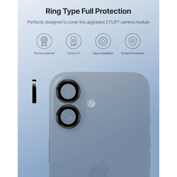 Whitestone iPhone 17 Kamera Koruyucu