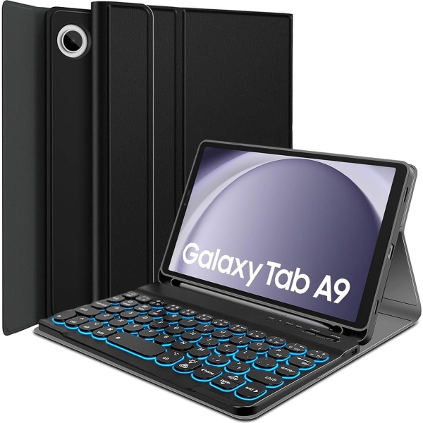 Wineecy Galaxy Tab A9 Klavyeli Klf (8.7 in)