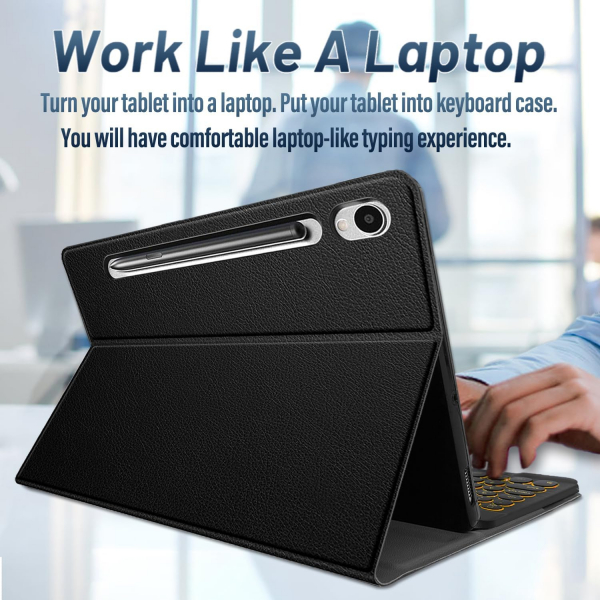 Wineecy Samsung Galaxy Tab S10 Lite Klavyeli Klf 