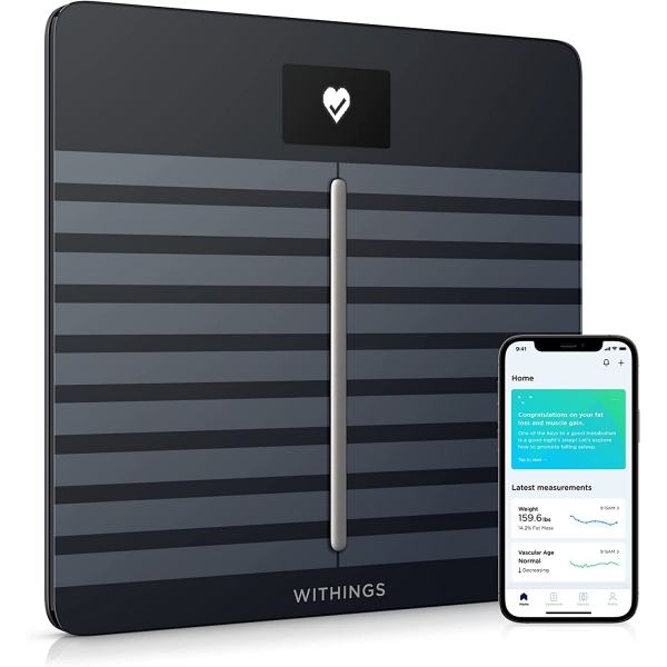 Withings Body Cardio Akll Tart-Black