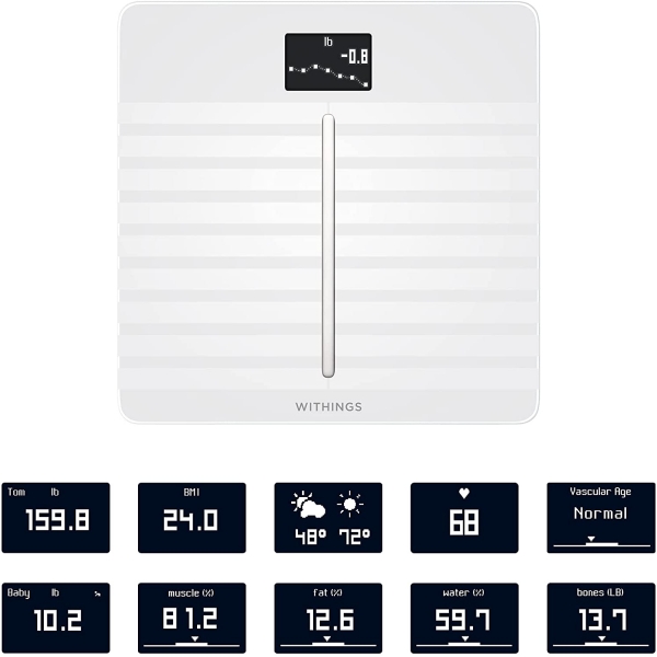 Withings Body Cardio Akll Tart-White