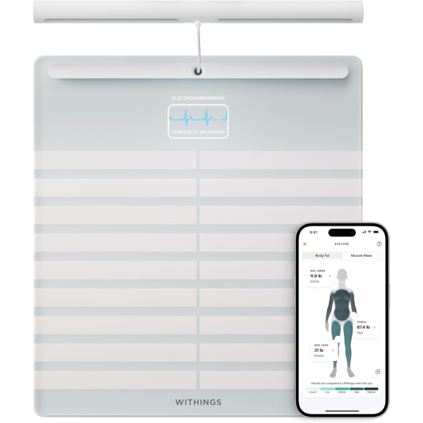 Withings Body Scan Akll Tart (Beyaz)
