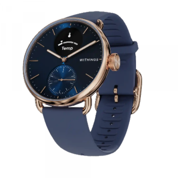 Withings ScanWatch 2 Hybrid Akll Saat (38mm)-Blue