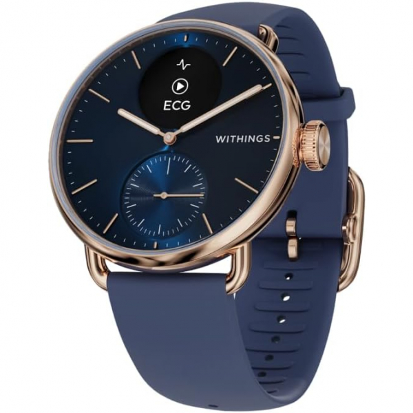 Withings ScanWatch 2 Hybrid Ak�ll� Saat (38mm)-Blue