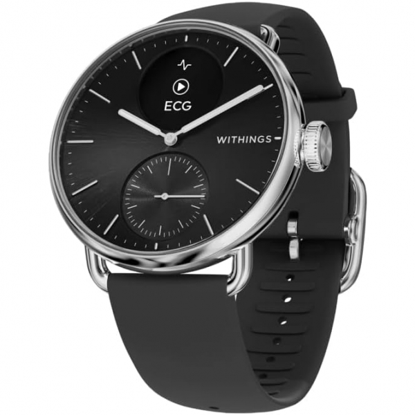 Withings ScanWatch 2 Hybrid Ak�ll� Saat (38mm)-Black