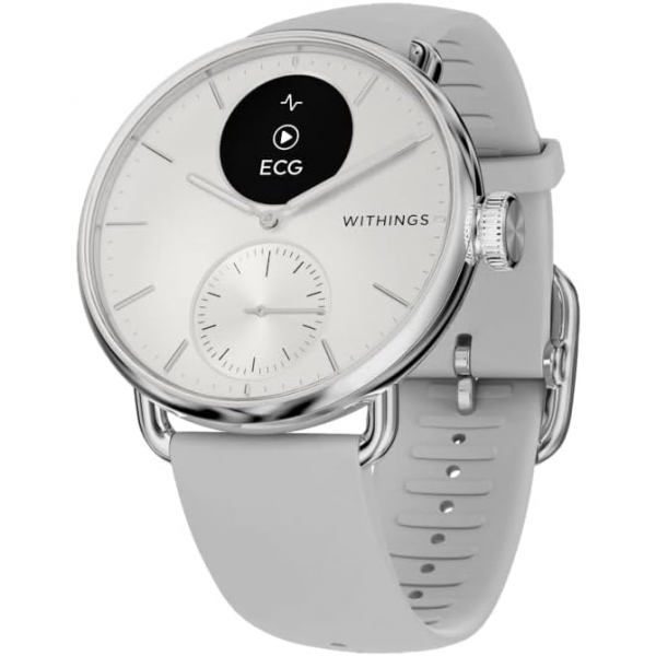 Withings ScanWatch 2 Hybrid Ak�ll� Saat (38mm)-White