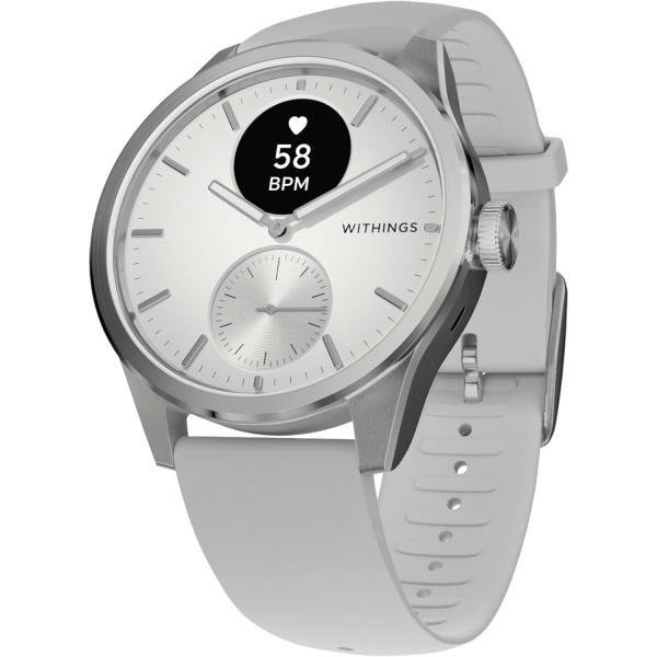 Withings ScanWatch 2 Hybrid Akll Saat (42mm)-White