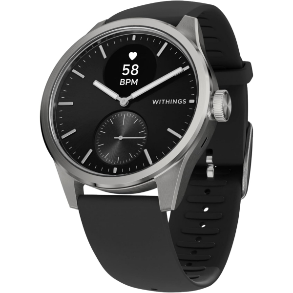 Withings ScanWatch 2 Hybrid Ak�ll� Saat (42mm)-Black