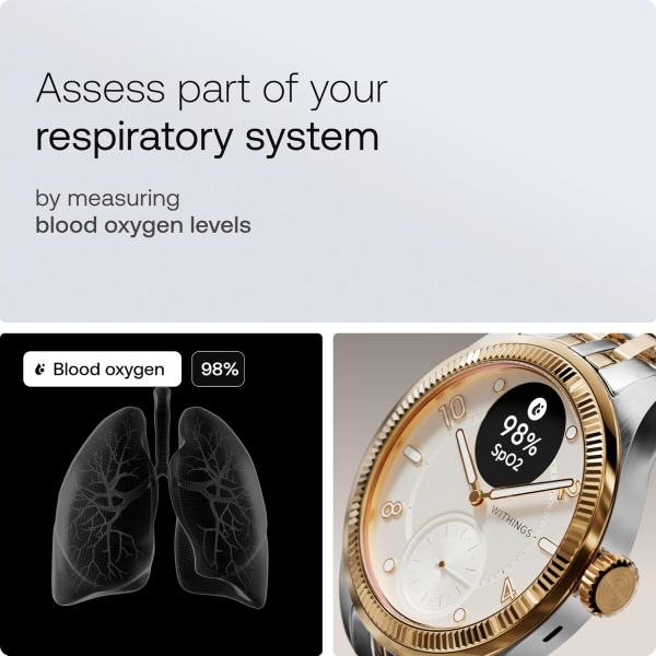 Withings Scanwatch Nova Brilliant Akll Saat (Gold)