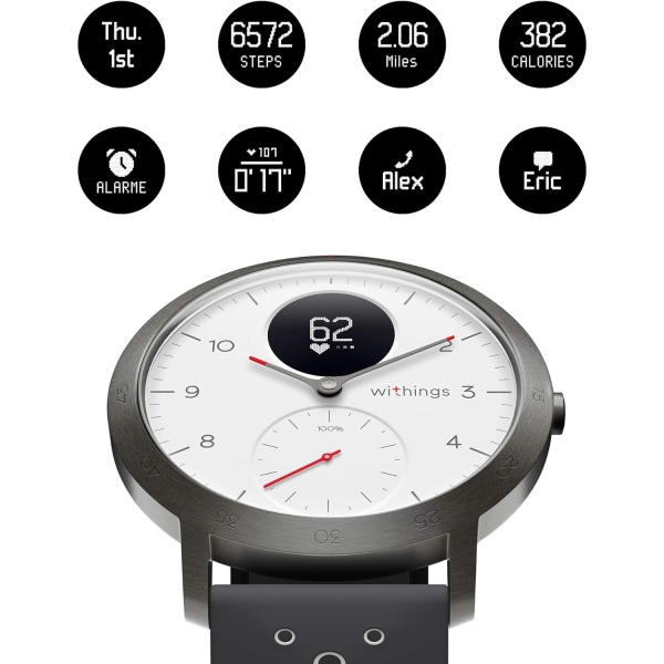 Withings Steel HR Sport Akll Saat-White