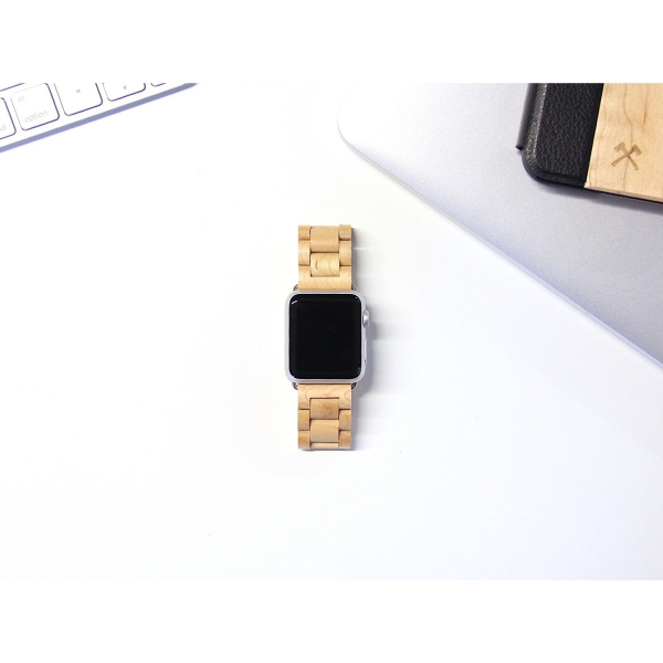 Woodcessories Apple Watch Kay (38mm)-Maple Black