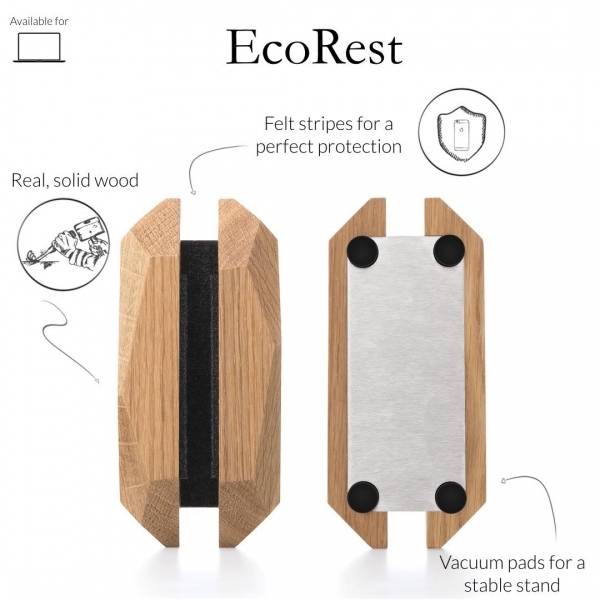 Woodcessories EcoRest MacBook Stand- Oak