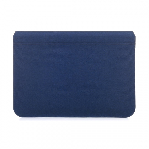 Woodcessories MacBook EcoPouch Klf (13.3 in)-Navy Blue Fabric
