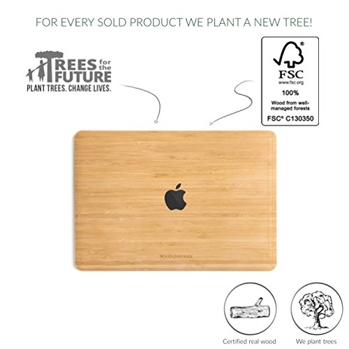 Woodcessories MacBook Pro EcoSkin Sticker (13 in/Touchbar)-Bamboo