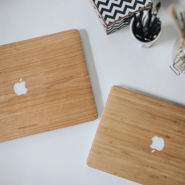 Woodcessories MacBook Pro EcoSkin Sticker (13 in/Touchbar)-Bamboo