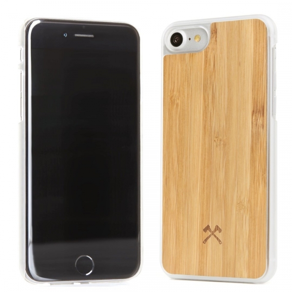 Woodcessories iPhone 8 EcoCase Casual Klf-Bamboo Transparent