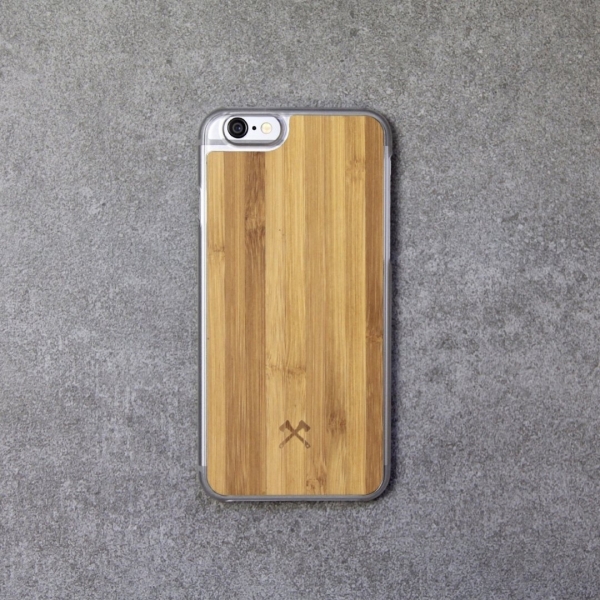 Woodcessories iPhone 8 EcoCase Casual Klf-Bamboo Transparent