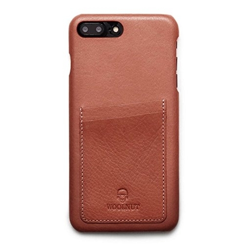 Woolnut iPhone 8 Plus Kartlkl Klf-Cognac
