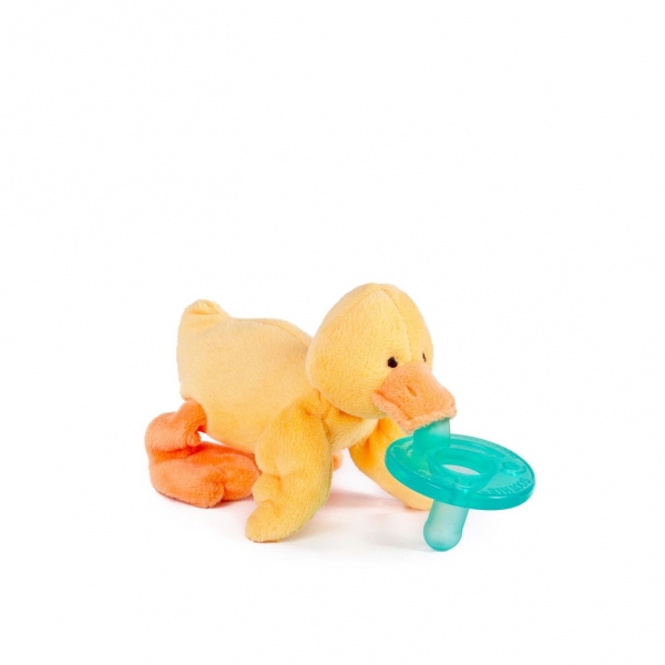 WubbaNub Oyuncakl Emzik-Yellow Duck 
