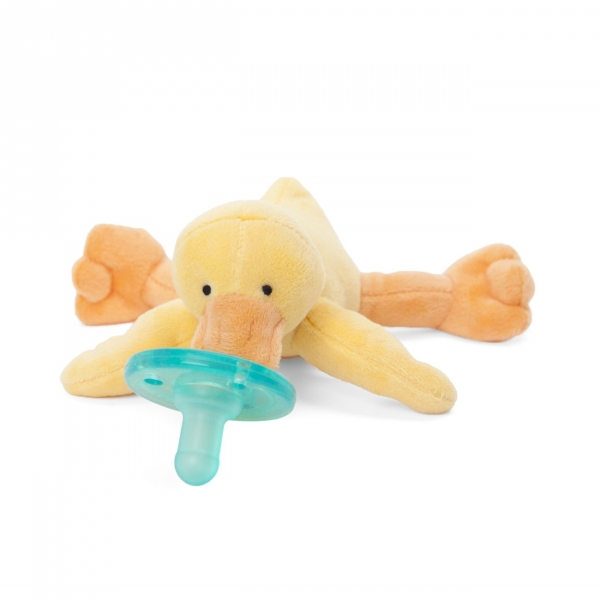 WubbaNub Oyuncakl Emzik-Yellow Duck 