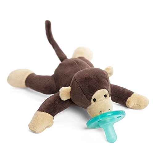 WubbaNub Oyuncakl Emzik-Monkey