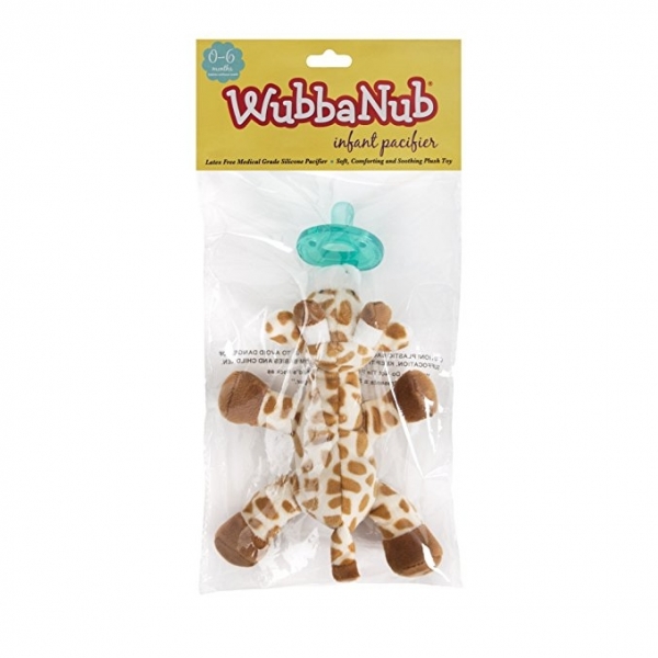 WubbaNub Oyuncakl Emzik-Giraffe