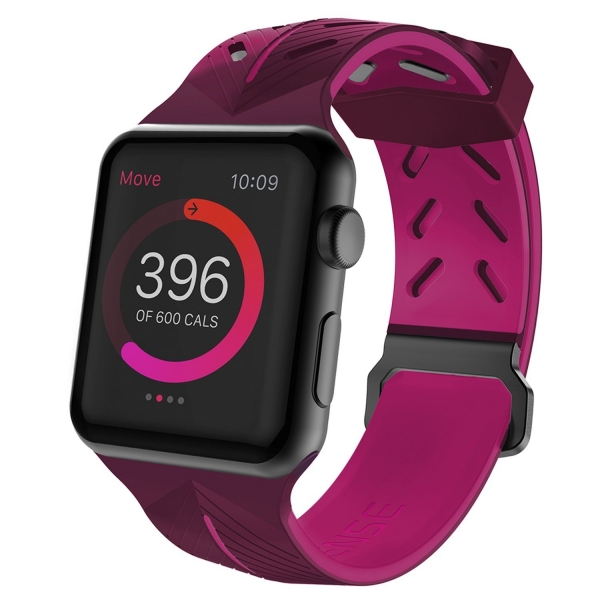 X-Doria Apple Watch Soft Silikon Kay (38mm)-Purple Pink
