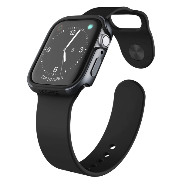 X-Doria Apple Watch 4 Defense Edge Klf (44mm)-Charcoal