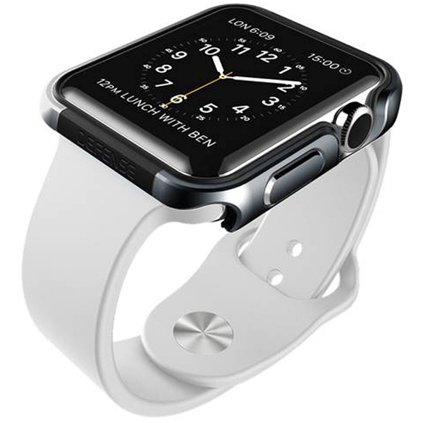 X-Doria Apple Watch Klf (38mm)-Charcoal
