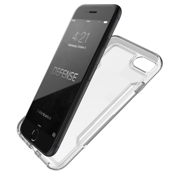 X-Doria Apple iPhone 8 Defense Clear Serisi Klf-White