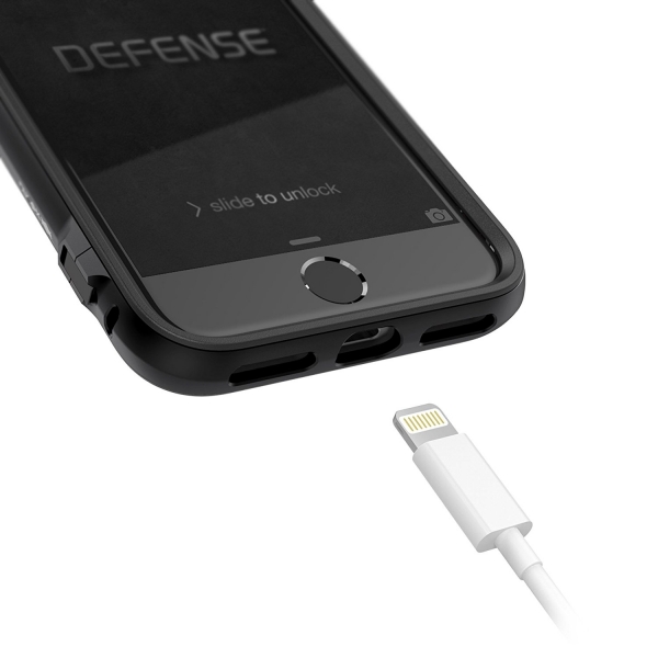 X-Doria Apple iPhone 8 Plus Defense Lux Serisi Klf (MIL-STD-810G)-Walnut