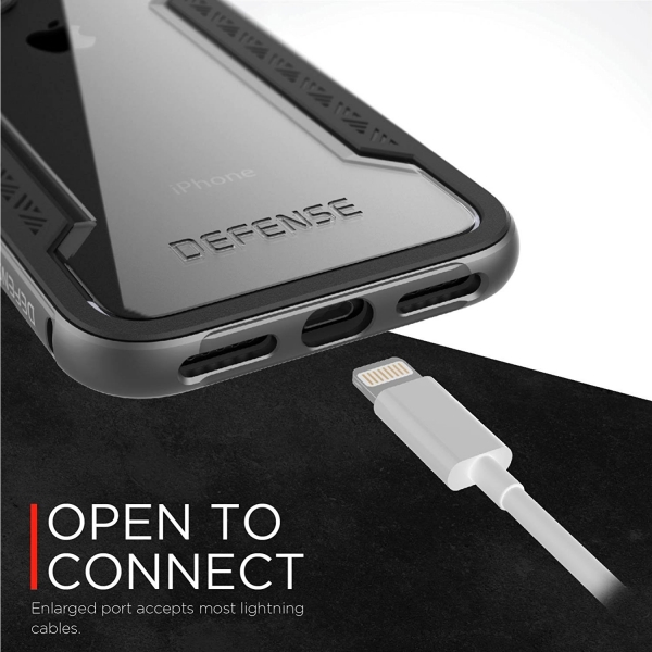 X-Doria Apple iPhone 8 Plus Defense Shield Serisi Klf (MIL-STD-810G)-Rose Gold