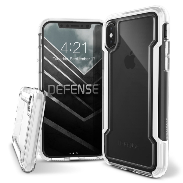 X-Doria Apple iPhone X  Defense Clear Serisi K�l�f-White