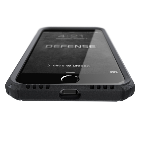 X-Doria iPhone 7 Plus Defense Gear Serisi Klf (MIL-STD-810G)-Gray