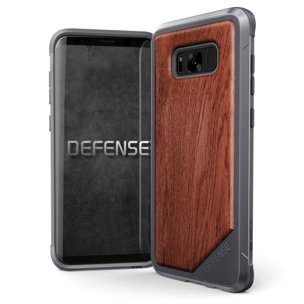 X-Doria Galaxy S8 Plus Defense Lux Klf (MIL-STD-810G)-Rosewood
