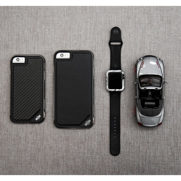 X-Doria iPhone 6 / 6S Defense Lux Klf (MIL-STD-810G)-Black Leather