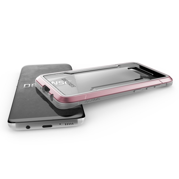 X-Doria Galaxy S8 Plus Defense Lux Klf (MIL-STD-810G)-Pink