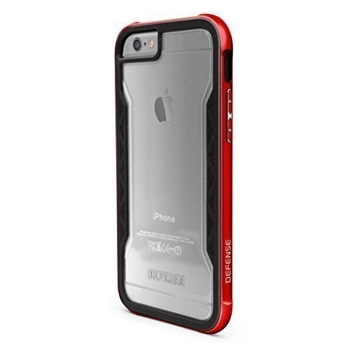X-Doria iPhone 6 / 6S Defense Shield Klf (MIL-STD-810G)-Red