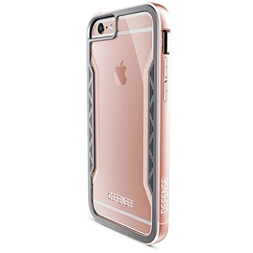 X-Doria iPhone 6S Plus / 6 Plus Defense Shield Serisi Klf (MIL-STD-810G)-Rose Gold
