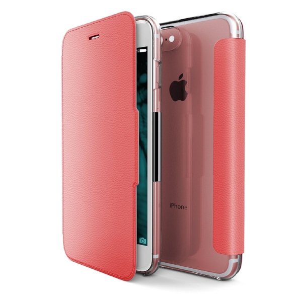 X-Doria iPhone 7 Plus Engage Folio Seri Czdan Klf-Pink