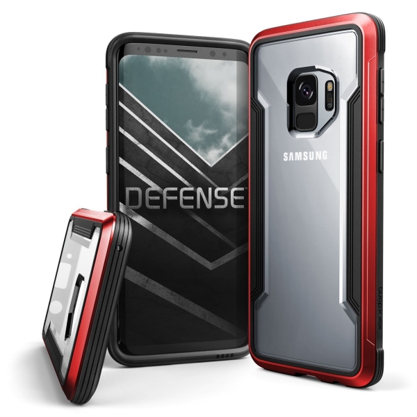 X-Doria Galaxy S9 Defense Shield Klf (MIL-STD-810G)-Red